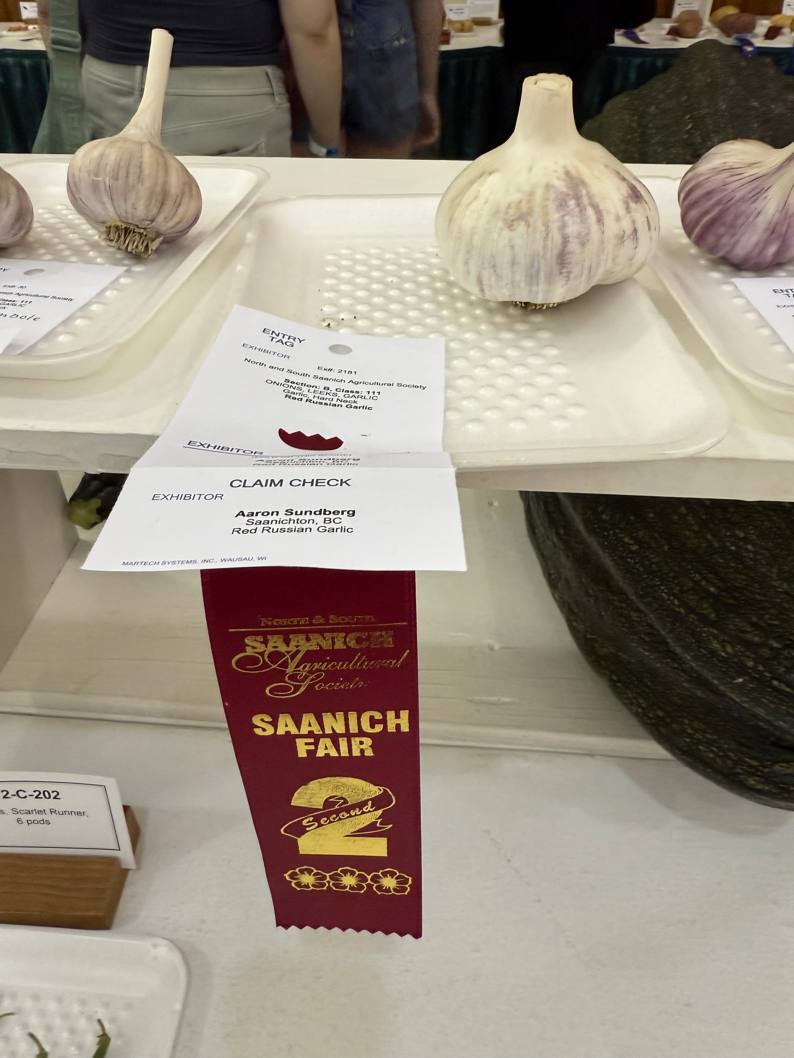 Did someone really steal our prize-winning garlic from the Saanich Fair?